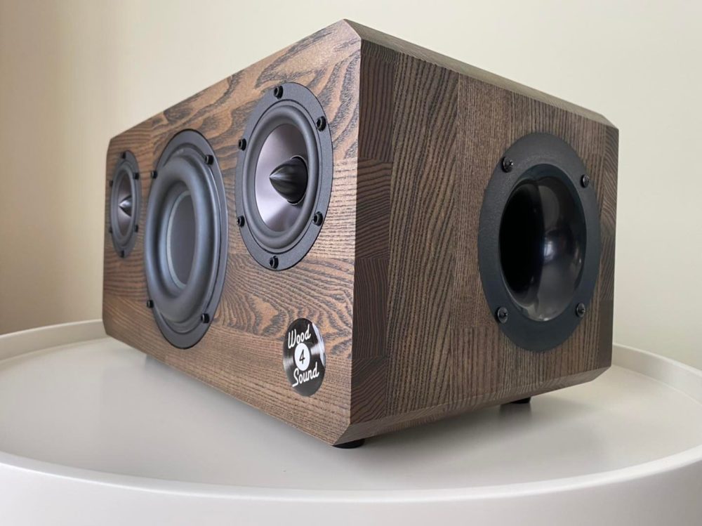 Soundbox 2.1 mini 03 Wood4Sound | bluetooth kolonele | ranku darbo kolonele I garso kolonele| nesiojama kolonele