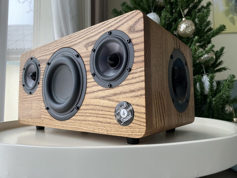 SoundBox 2.1 Mini Havana 02 Wood4Sound | bluetooth kolonele | ranku darbo kolonele I garso kolonele| nesiojama kolonele