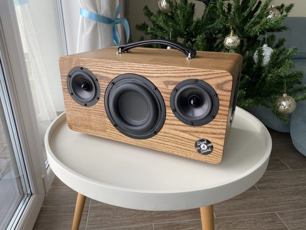 SoundBox 2.1 Mini Havana 09 Wood4Sound | bluetooth kolonele | ranku darbo kolonele I garso kolonele| nesiojama kolonele