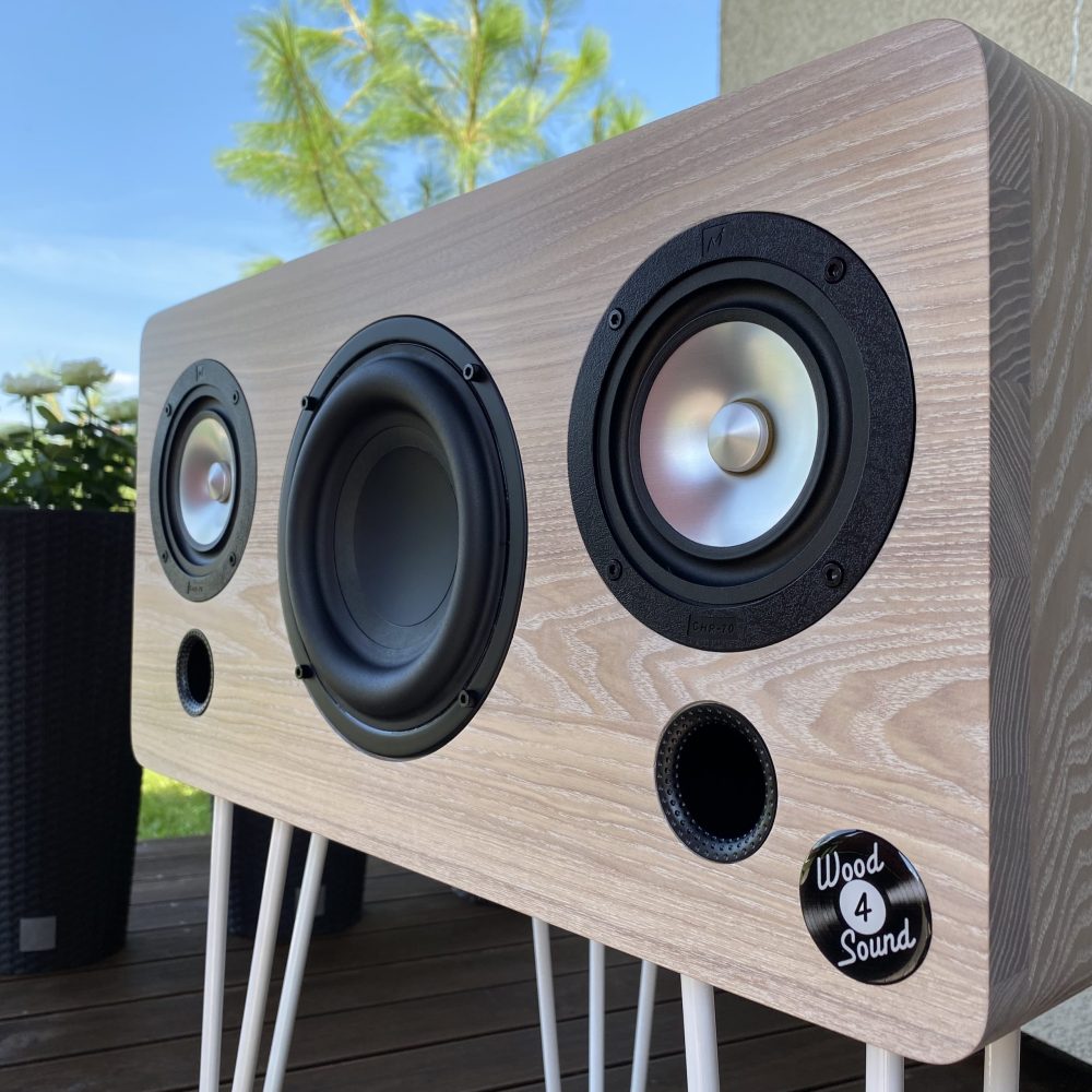 SoundBox 2.1 Terrasse White edition 4 Wood4Sound I SoundNox 2.1 Terrasse| bluetooth kolonele | garso kolonele I ranku darbo kolonele I hairpin kojeles